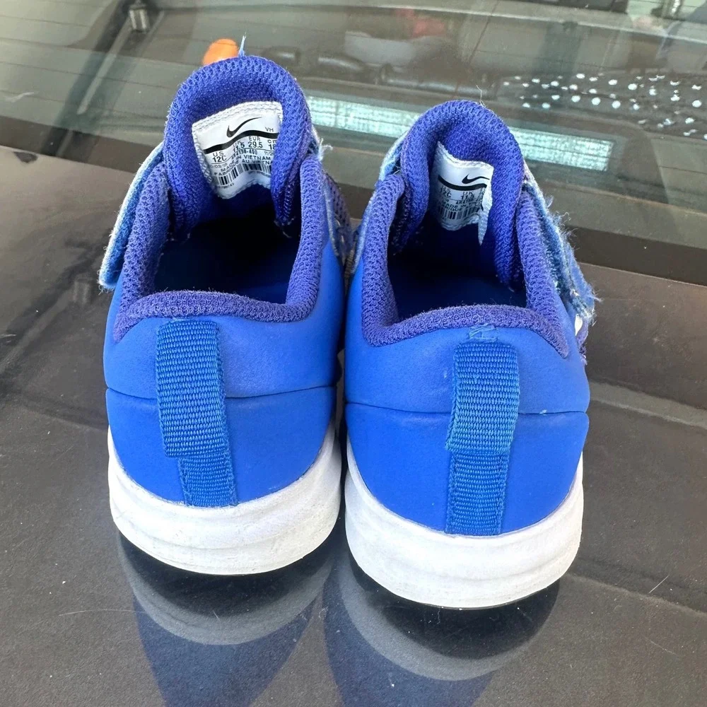 Nike Downshifter 9‎ Toddler Boy Sneakers Size 12 Blue Shoes
